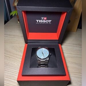 Tissot PRX 40mm Icy Blue Automatic Watch